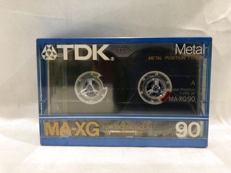 新品未開封 メタルカセットテープ TDK 90分